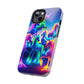 Neon Unicorn Spectacle. NEON Unicorns Tough Phone Case