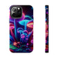 Neon Psychedelic Pupal Art NEON Unicorns Tough Phone Case Iphone 7 8 9 10 11 12 13 14 Pro Max Mini Plus XR XS SE