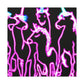 NeoNirvana. NEON Unicorns Art Canvas