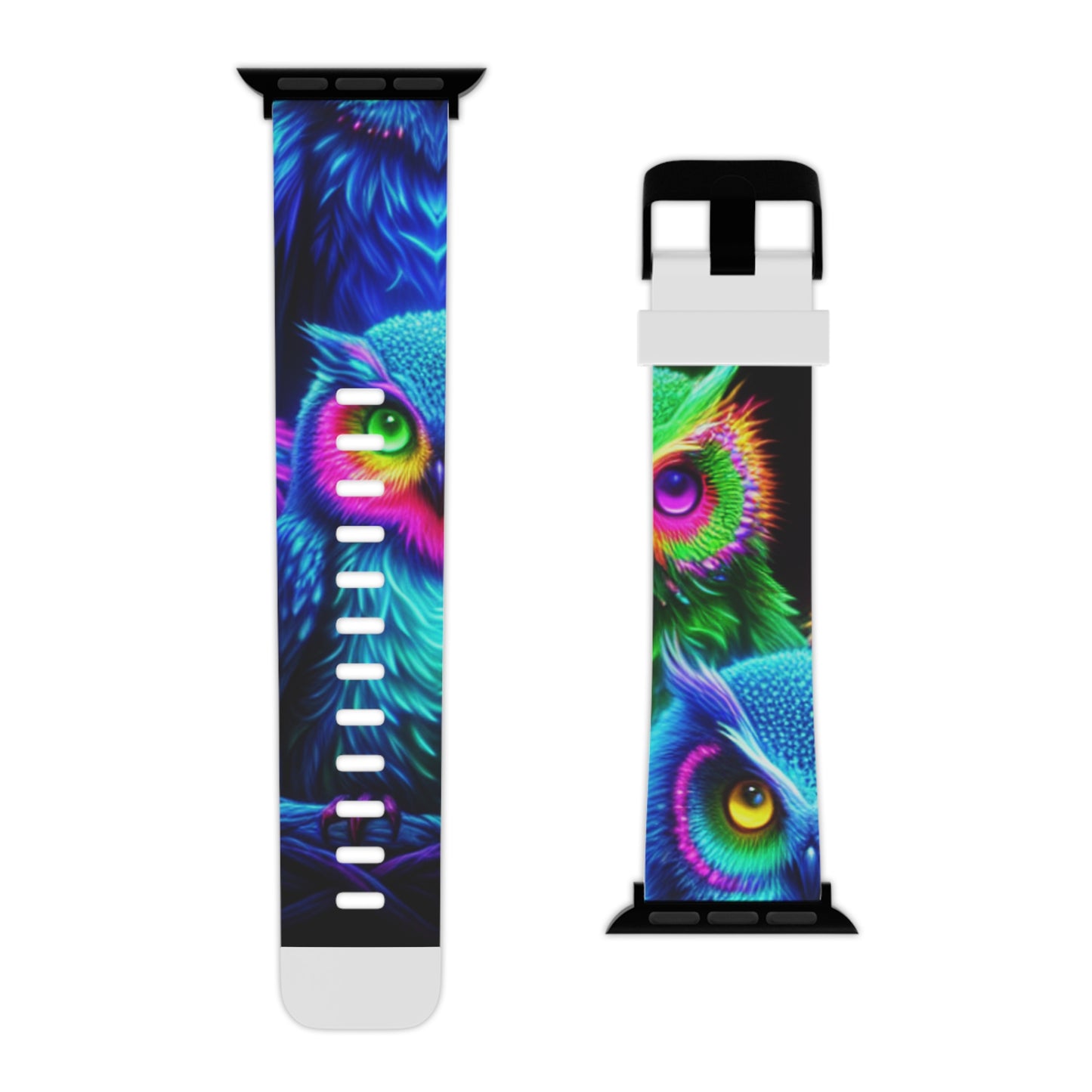 Neon Night Owls - NEON Owls Iwatch Band