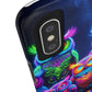 'Neon Rainbow Owls' NEON Owls Tough Phone Case