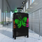 "Spectrum of Technicolor Butterflies" - Neon Butterflies  Suitcase