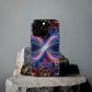 "Neon Infinity Bliss" Infinity Patterns Art Polycarbonate Phone Case