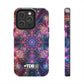 TDB Vibrant Infinity Ozonetics. Trippy Infinity Patterns Tough Phone Case