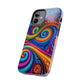 Neon Infinity Illusionz. Trippy Infinity Patterns Tough Phone Case
