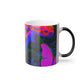 neon Butterfly Dreamscape Mushrooms & Butterflies 11oz Color Morphing Mug