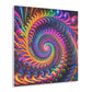 Neon Infinity Vivacity Trippy infity Pattern 1/4" Glossy Acrylic Art