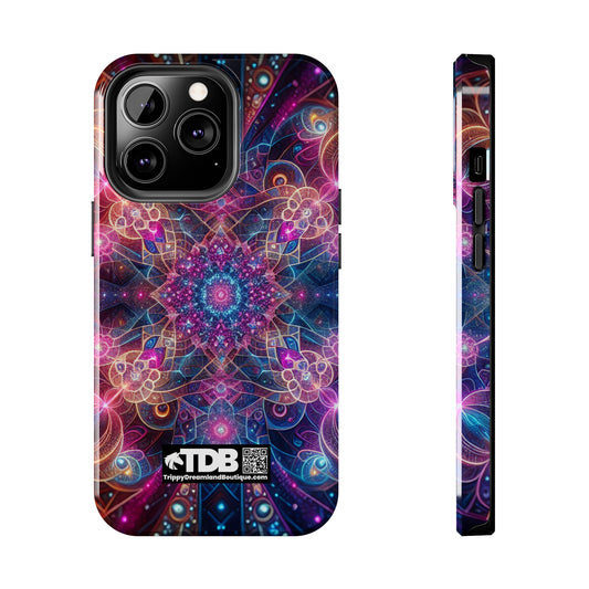 TDB Vibrant Infinity Ozonetics. Trippy Infinity Patterns Tough Phone Case