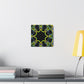 Vivid Neon Dreams of Infinity. Trippy Infinity Patterns Art Canvas