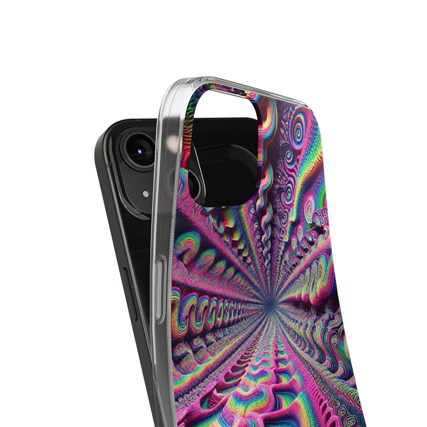 VibrancyInfiniteNeonacopia Infinity Patterns Art Polycarbonate Phone Case