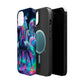 Neon Unicorn Prism. Neon Unicorns Premium Art Magsafe Magnet Tough IPhone 13 14 15 Pro Plus Max and Mini in Matte and Glossy Phone cases