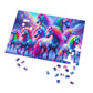 NeonUniClan - Neon Unicorns Puzzle