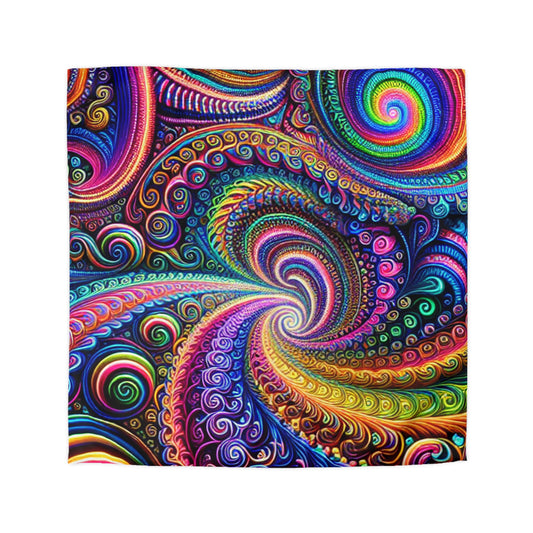 Claude Vermeer - Trippy Infinty Patterns Microfiber Duvet Cover
