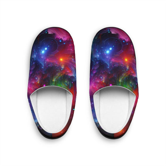 Edwardo di Vecchio - Trippy Infity Patterns Men's Indoor Slippers
