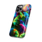 Neon Nectar Flutter. NEON Butterflies Tough Phone Case