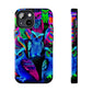 Neon Luminance Owls NEON Owls Tough Phone Case