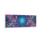 Infinite Tilted Prismatic Neon Transcendence. Trippy infity Pattern 1/4" Glossy Acrylic Art