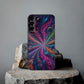 "Infinite Electrify" Infinity Patterns Art Polycarbonate Phone Case