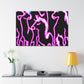 NeoNirvana. NEON Unicorns Art Canvas