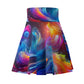 Matteo Novello - Trippy Infity Patterns Woman's Skater Skirt