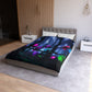 Gianni di Firenze - NEON Owls Microfiber Duvet Cover