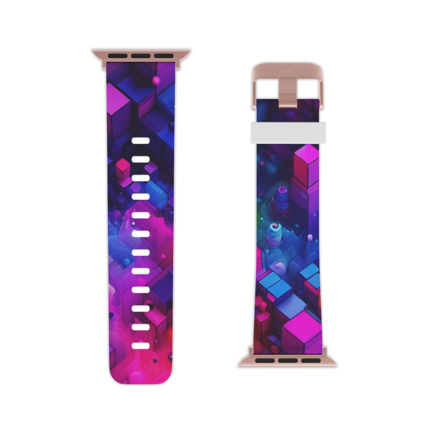 , and lots of movement

Neon Space Shimmer - Trippy Infinity Patterns Iwatch Band
