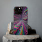 VibrancyInfiniteNeonacopia Infinity Patterns Art Polycarbonate Phone Case