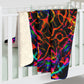 Sir Everard Pomeroy - Trippy Infinity Patterns Sherpa Blanket