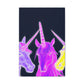 Neon Unicorn Dreamscape NEON Unicorns Art Canvas