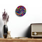 Vibrancy Infinity Neonometry Infinity Patterns Art Acrylic Clock