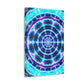 Neon Infinity Visions. Trippy Infinity Patterns Art Canvas
