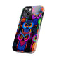 Neon Gloowls. NEON Owls Tough Phone Case