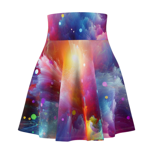 Federico da Settignano - Trippy Infity Patterns Woman's Skater Skirt