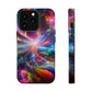 Neon Infinity Chromadrift. Neon Trippy Infinity Patterns Premium Art Magsafe Magnet Tough IPhone 13 14 15 Pro Plus Max and Mini in Matte and Glossy Phone cases