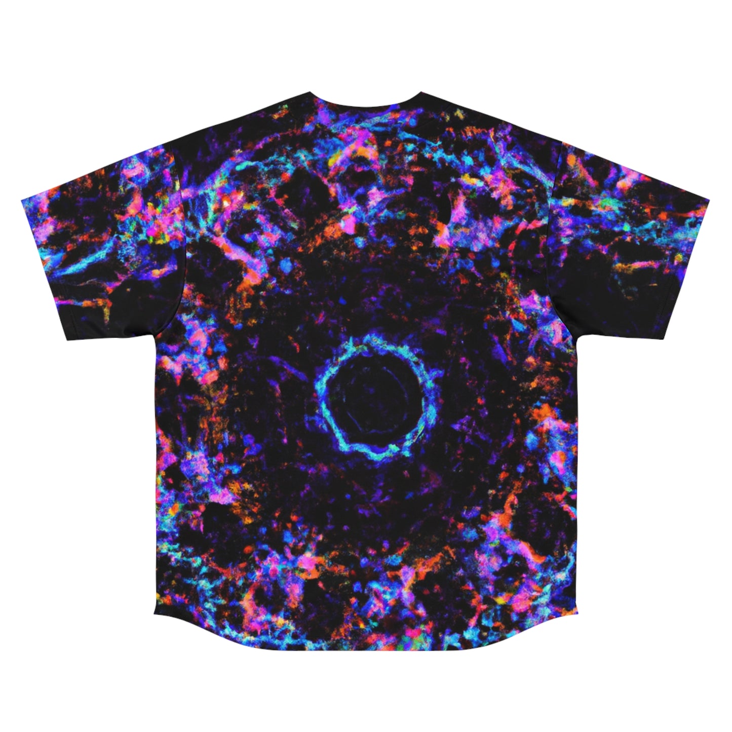 Cosmic Neonouveau. Trippy Infinity Patterns Mens Jersey