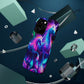 Neon Uniflourish Neon Unicorns Premium Art Magsafe Magnet Tough IPhone 13 14 15 Pro Plus Max and Mini in Matte and Glossy Phone cases