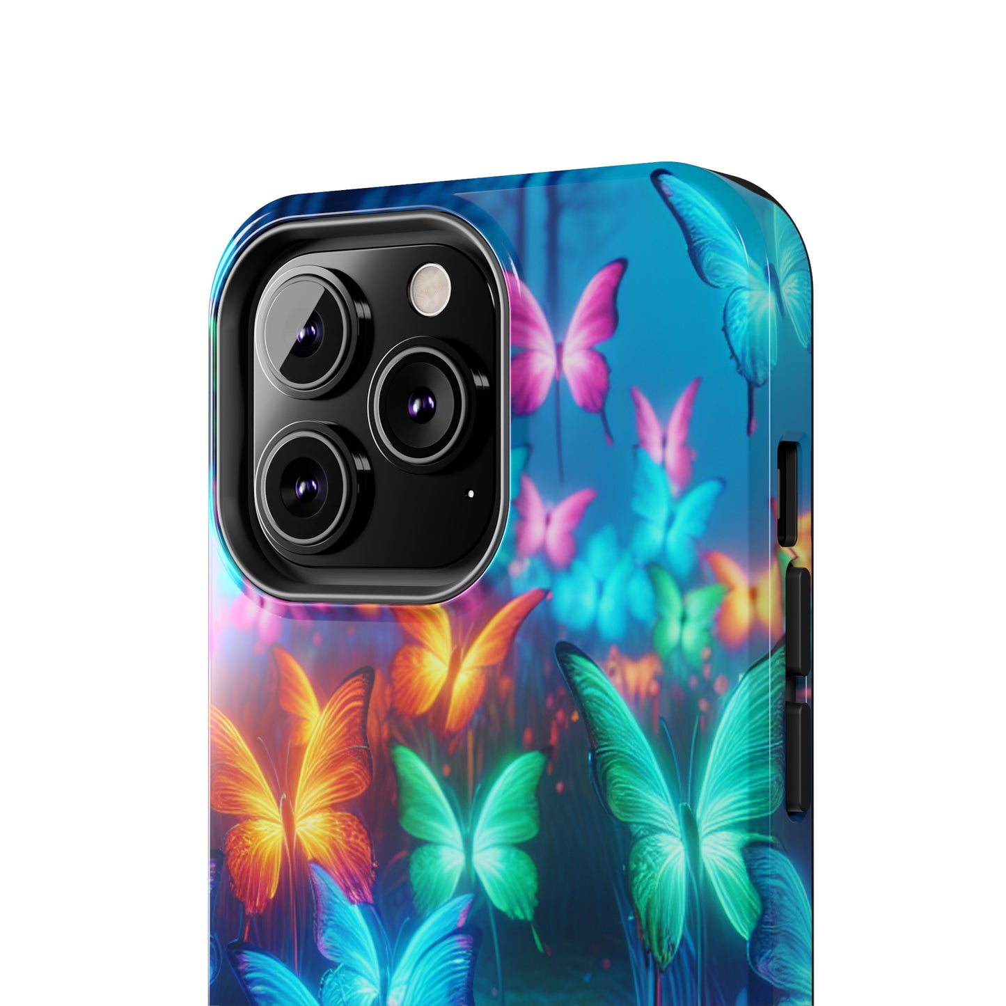 Neon Whispers. NEON Butterflies Tough Phone Case