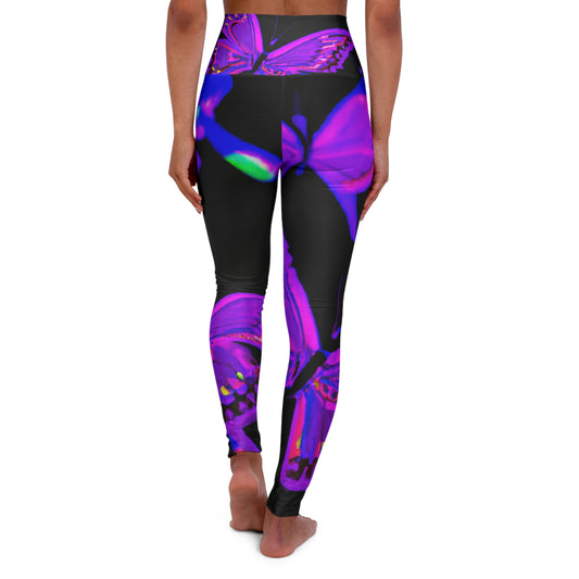 "Rainbow of Light" - Butterflies Leggings