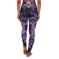 Vibrant Infinity Parallax - Trippy Infinity Patterns Leggings