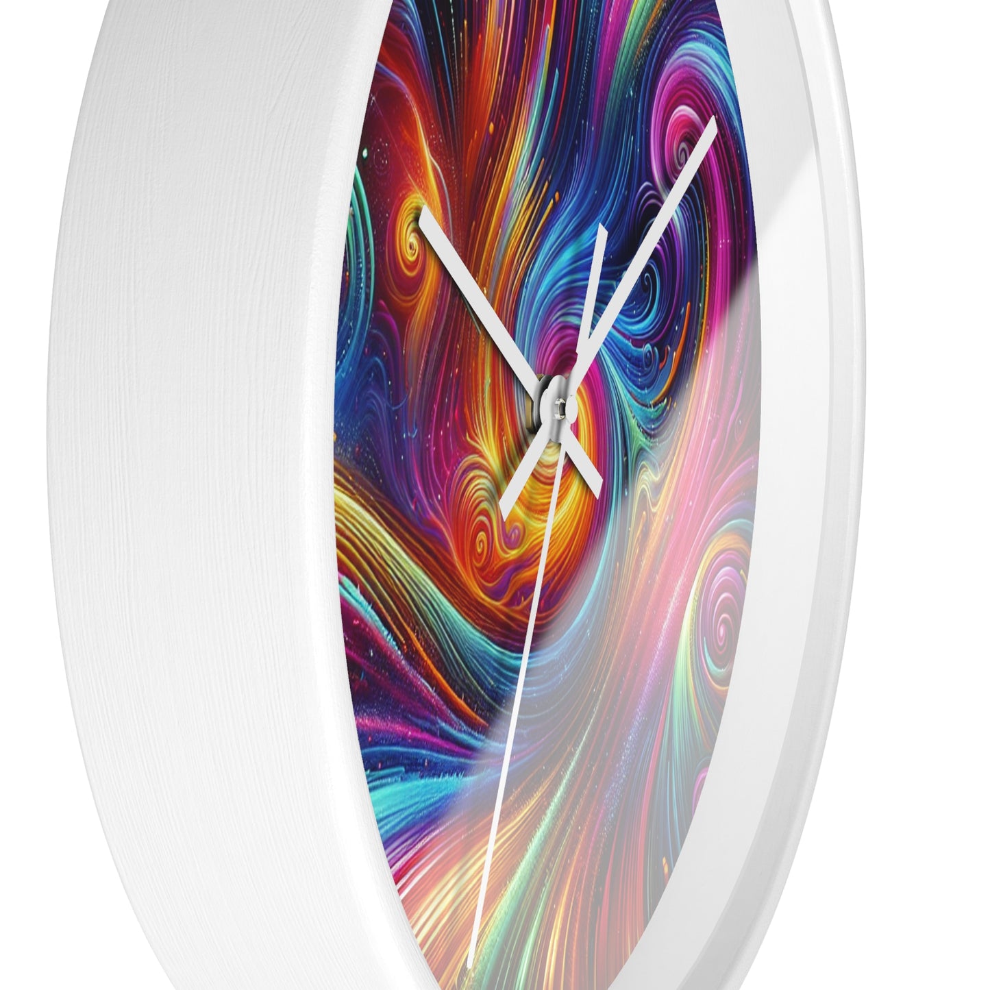 Gustavo Pietrangelo - Trippy Infinity Patterns Wall Clock
