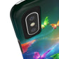"Glow of the Luminous Butterflies" NEON Butterflies Tough Phone Case