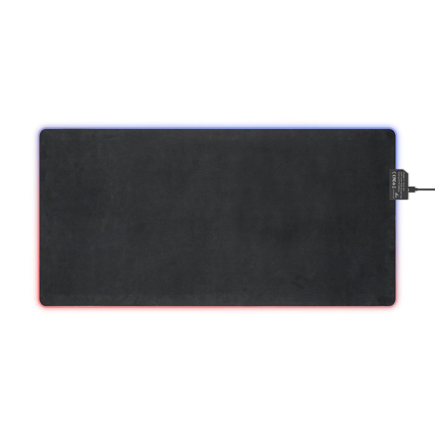 Vivid Technicolor Dreamscape. NEON Infinity Patterns Art LED Mousepad