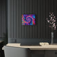 "Infinite Vibrance" Trippy infity Pattern 1/4" Glossy Acrylic Art