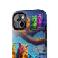 Neon Nocturnal Jazz NEON Owls Tough Phone Case