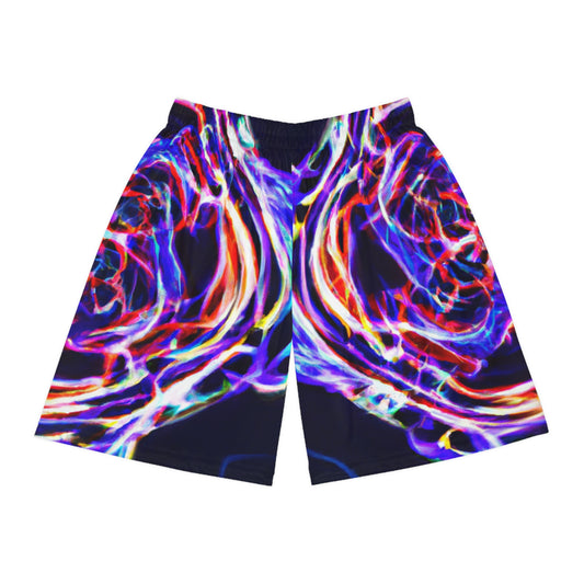 Niccolo di Assisi - Trippy Infinity Patterns Rave Shorts