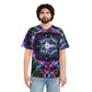 Vortex Horizons of Neon Splendor. Trippy Infinity Patterns Mens Jersey