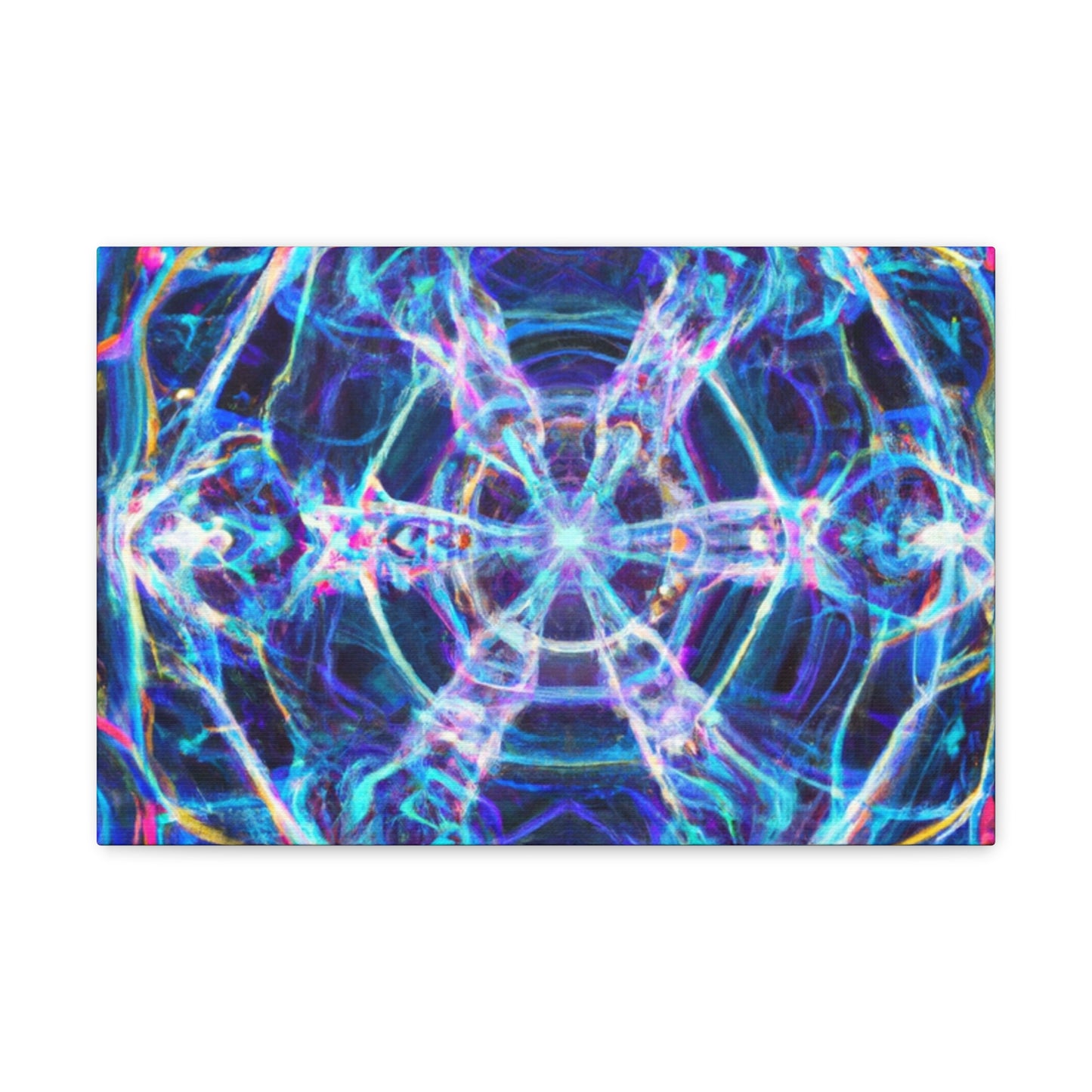Psychedelic Infinity Visions Trippy Infinity Patterns Art Canvas