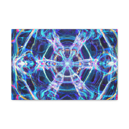 Psychedelic Infinity Visions Trippy Infinity Patterns Art Canvas