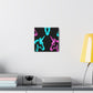 Neon Night Unicorn Prism NEON Unicorns Art Canvas