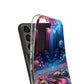 Mesmerizing Neon Infinity Infinity Patterns Art Polycarbonate Phone Case Samsung Galaxy s21 s22 Google Pixel 6 Iphone 11 12 13 14 Pro Max Mini Plus